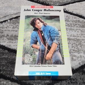 JOHN COUGAR MELLENCAMP AINT THAT AMERICA VHS 1984
